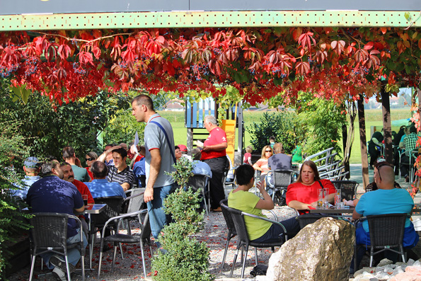 Gartenterrasse